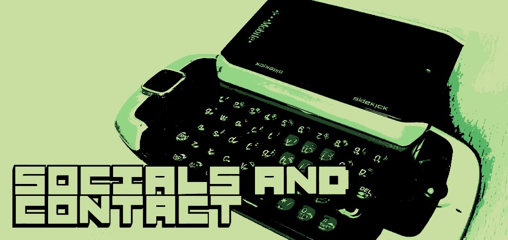 Socials and contact